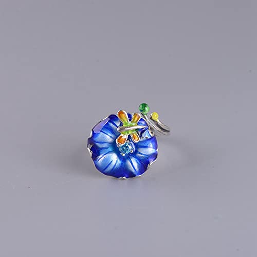Bague S925 ajustable contre les doigts gonflés : anneau ouvert élégant