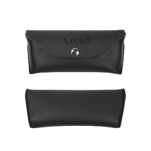 Image of VIVID Unisex Specs Snap Button Eyewear Dabbi Faux Leather Soft Case Cover