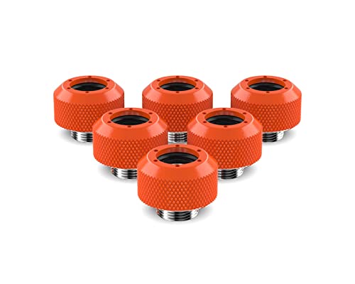 PrimoChill 1 / 2in。リジッドrevolversxシリーズ継手 ? UVオレンジ ? 6パック