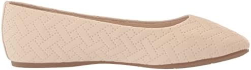Easy Street Women's Mazi Ballet Flat, Bone Embossed Quilting, 11 Wide | Image 5