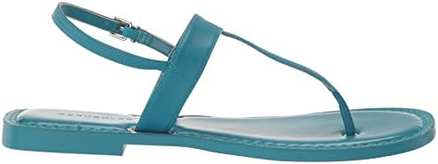 Aerosoles Women's Cherry Flat Sandal, Blue Leather, 6 | Image 5