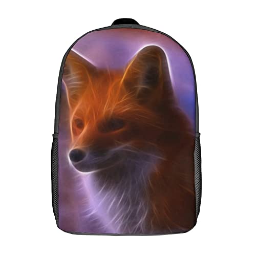 Sac à dos d'école 17 pouces unisexe avec impression 3D artistique pour enfant