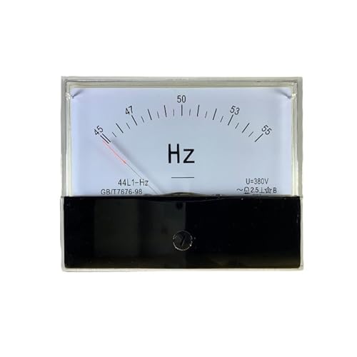 Voltmètre 44l1 AC haute précision 100V avec cadran 80 x 100 mm et mécanisme robuste