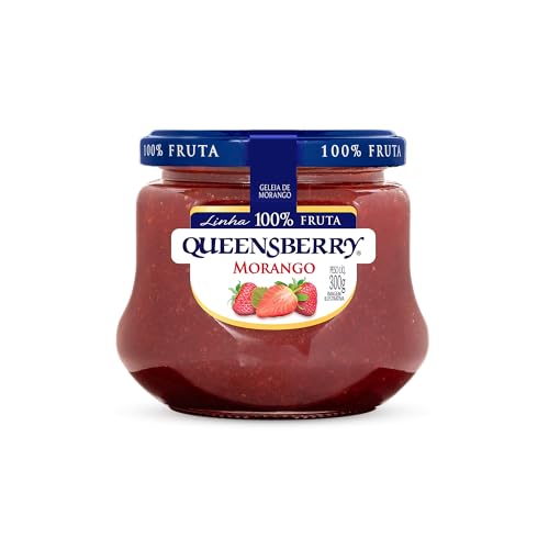 Geleia de Morango 100% frutas Queenberry