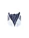 SetSense Men's Floral Jacquard Woven Self Cravat Tie Ascot One Size Navy Blue / Yellow