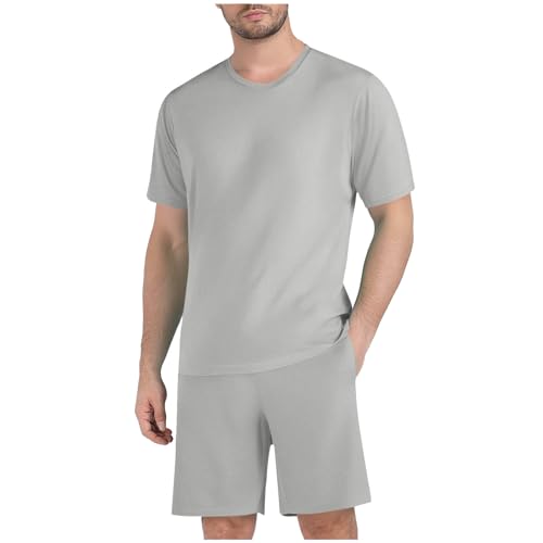 Chandal Hombre Completo Ofertas Chándal para Hombre de Manga Corta Camisetas Casual y Pantalones Cortos con Bolsillos Conjuntos Verano de Dos Piezas Fato de Treino Homem Baloncesto Chándal Gimnasio