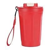 Small Drinking Spout Design Hot Cold Drinks Travel Cup | 350ml Outdoor Insulated Coffee Mug Stainless Steel Cups | 350ml Outdoor Insulated Coffee Mug Stainless Steel Cup For Camping, Fitness