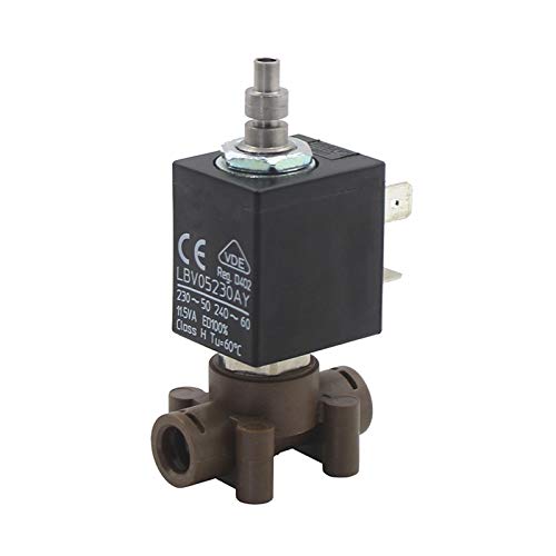 Électrovanne 3/2 voies G1/8 230V action directe technopolymère air eau