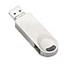 Produktbild SU Flash Drive Externes Festplattenlaufwerk USB2.0 Speichererweiterung 8G-128G Für PC/Apple/Android Drehbares Metall,128G