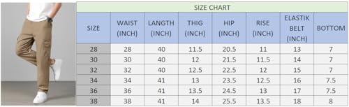 Image of Men's Cotton Cargo Pants | Stylish Multi-Pocket Casual Look-