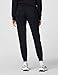 Nike Women's Sportswear Club Fleece Mid-Rise Joggers, Black/White, Medium
