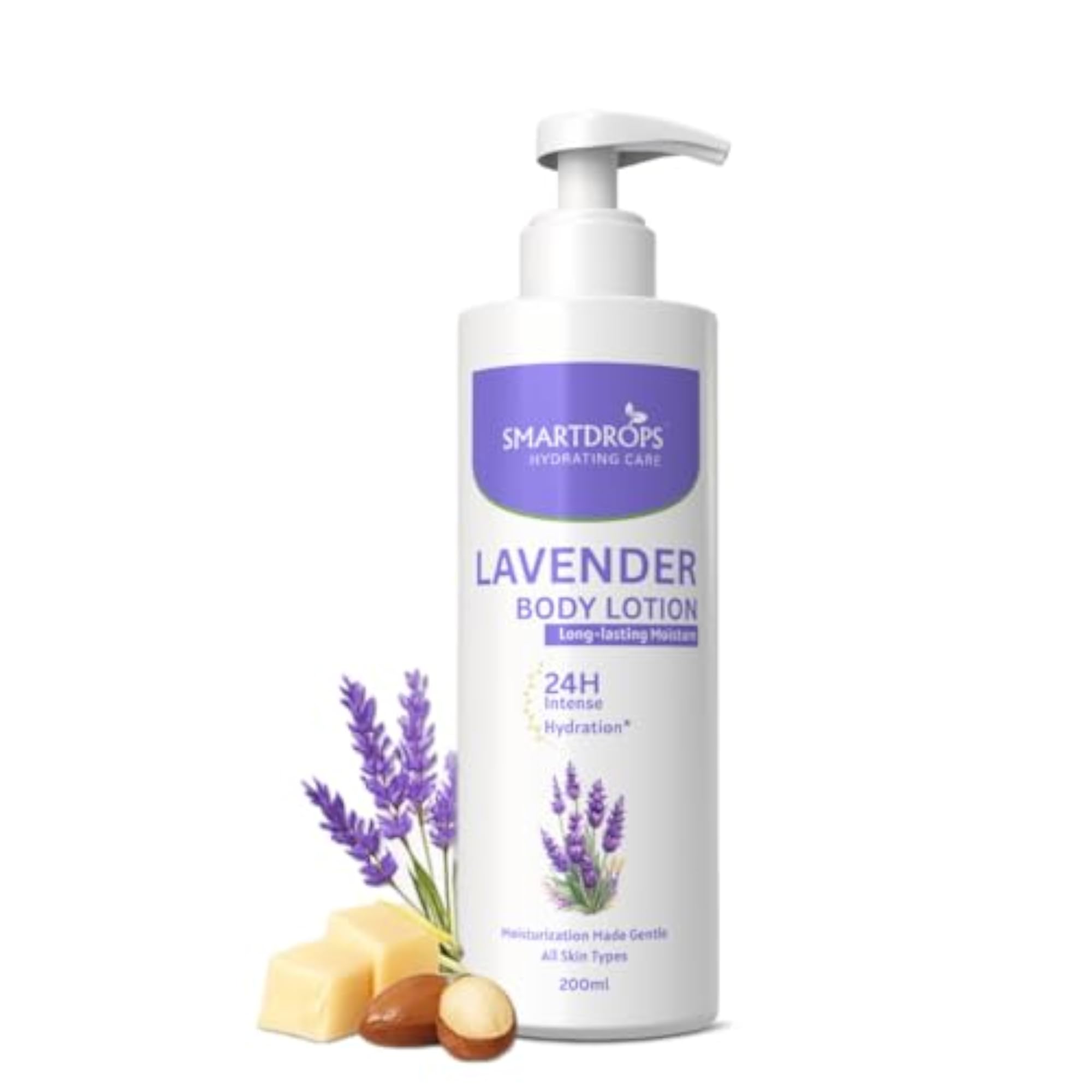 Lavender Body Lotion, Shea Butter & Lavender Moisturizing
