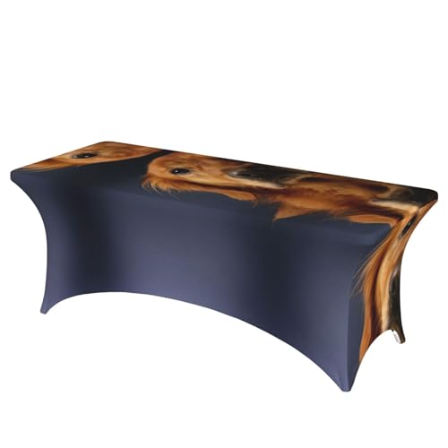 Nappe stretch élasthanne lavable sans pli pour table 1,8m - 2