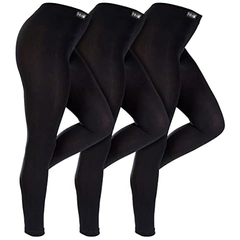 THMO Women's Thermal Footless Tights Multipack Cover