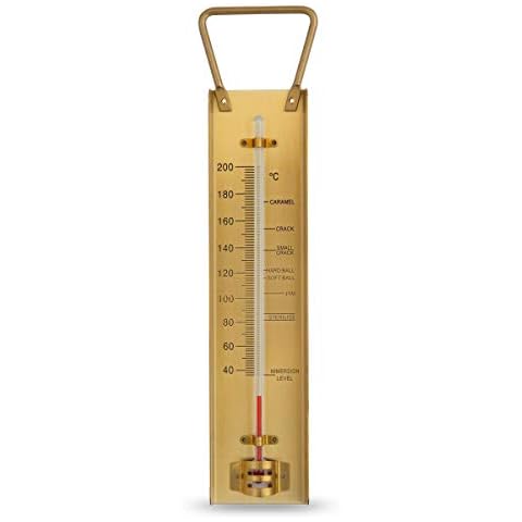 Brass Sugar and Jam Thermometer by ETI Cover