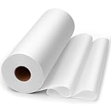 UzecPk Medium Weight Fusible Interfacing for Sewing: 12' X 30yd Interfacing Fabric for Sewing White Iron-On...