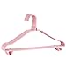 Baby Hangers,10Pcs Seamless Clothes Hanger Nonslip Huggable Closet Hangers Children Clothes Hangers Colored Clothes Hangers for Home Dorm(Pink 30cm)