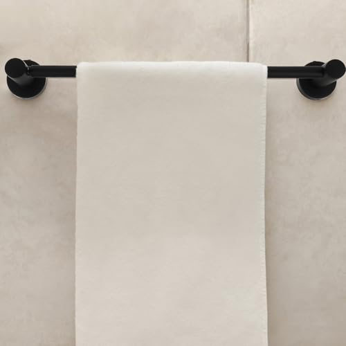 Barre de serviettes simple en acier inoxydable 304 noir mat