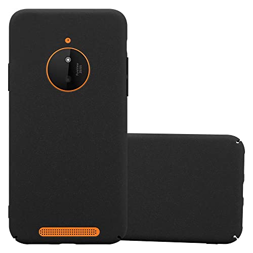 Cadorabo – Mattes Hard Cover Slim Hülle Frosty für > Nokia Lumia 830 < - Cover Schutz-hülle in FROSTY-SCHWARZ