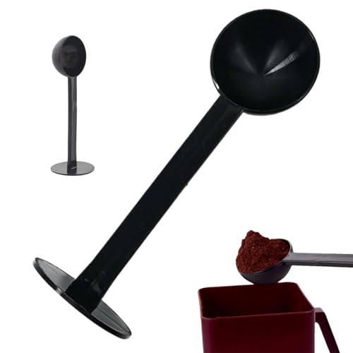 Espresso-Kaffeelöffel und -Stopfer, Espresso-Kaffee-Messlöffel, Espressomaschinen-Schaufel und -Stopfer, Espresso-Kaffeewerkzeuge zum Messen und Stampfen für die Heimküche