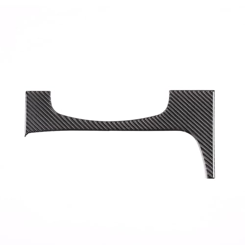 Central Control Navigation Screen Lower Cover for Tesla Model 3 Highland 2024-2025, Central Console Lower Trim Cover Frame, Lower Central Dashboard Sticker, Carbon Fiber1