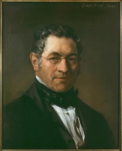 Bildnis Eines Herrn Adolph Menzel Impression Murale Vintage Salon Chambre