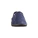 isotoner Men's Microterry Slip On Slipper, Navy Large / 9.5-10.5 US