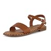 CUSHIONAIRE Women's Verona one band sandal +Memory Foam