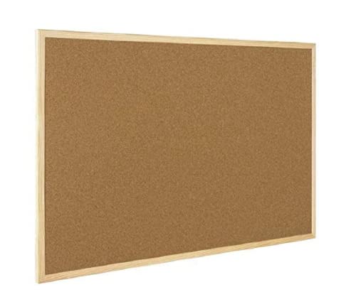 Q-Connect Lightweight Cork Noticeboard 900 x 1200 mm