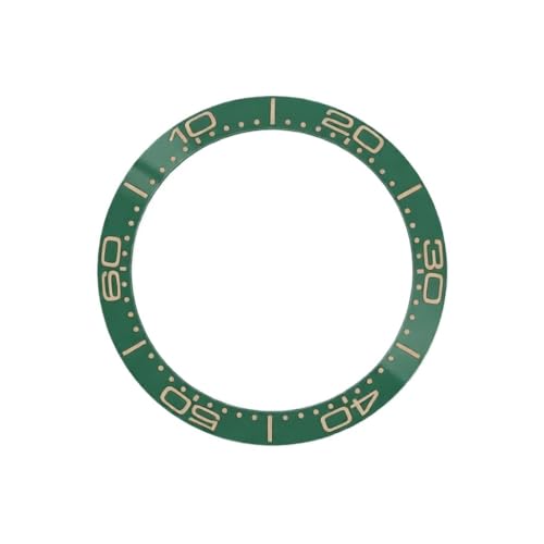 Lunette de montre insert de céramique 38mm anneau incliné pour Seamaster