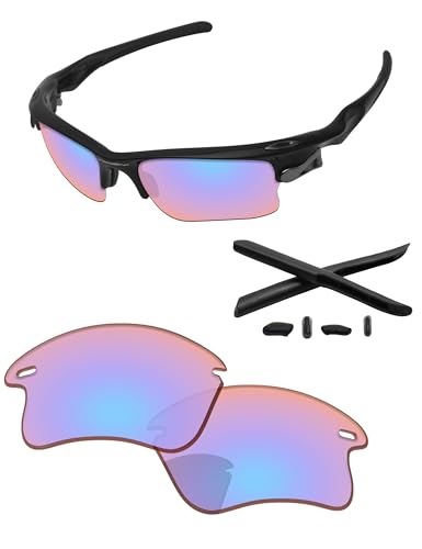 Image of Replacement Lenses & Rubber Kits for Oakley Fast Jacket XL OO9156 71mm - Precision Fit, UV Block, Impact Resistant