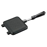 キャプテンスタッグ BBQ用 キャスト アルミホットサンドトースター 直火 トーストメーカーUG-3005