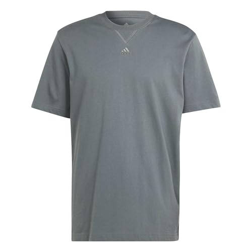 Adidas Mens All SZN T-Shirt, Ivy, X-Small - image 1