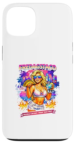 Fredagstaco Viking Design Valhala Can Wait Friday Taco �X�}�z�P�[�X iPhone 13 �p