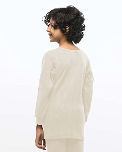 Image of Lux Inferno Kids Thermal Top | Full Sleeves Round Neck Warm Innerwear | Boys & Girls Winter Wear