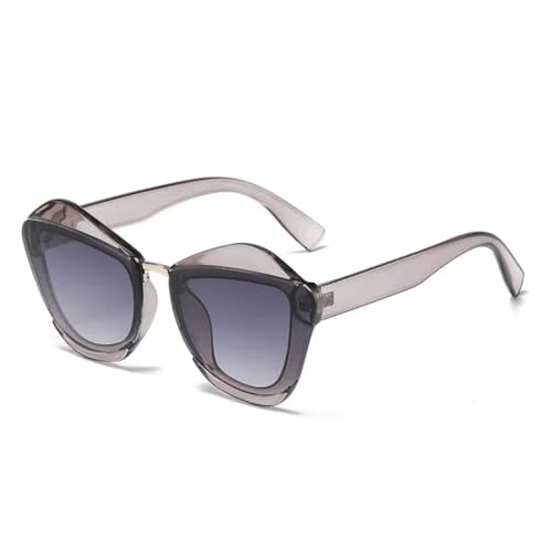 Lunettes œil de chat rétro léopard UV400 pour en finir avec l'éblouissement