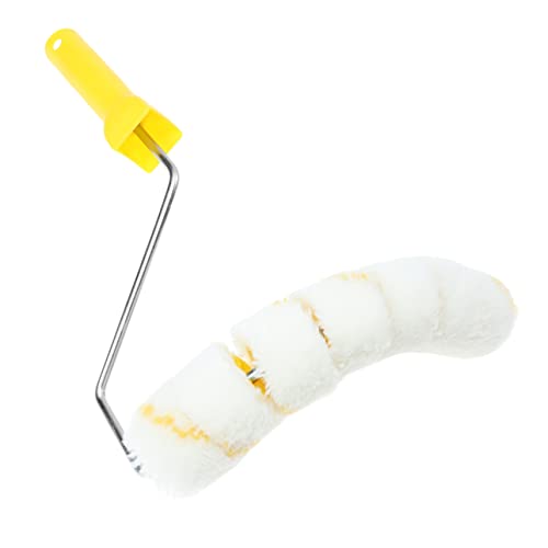 Angoily Rouleau à Peinture 7 Roues Brosse Tube Professionnel Compatible Toutes Peintures Couvre Uniformément Pour Canalisations Gaz Et Eau Usage Bricolage