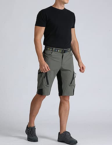 Pantalones ciclismo Bestgift para hombre Khaki L miniatura 4