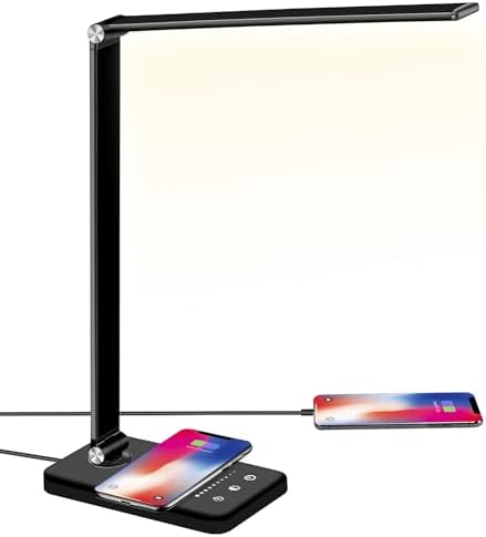 Lampe De Bureau Led à Intensité Variable, 3 Niveaux De Luminosité, Rechargeable Par Usb, Interrupteur Tactile - Lampe De Bureau Pour Enfants - Rose