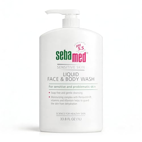 How Often Should Adults Shower? What Dermatologists Actually Say 2 SEBAMED Sensitive Skin Face and Body Wash for Women and Men, pH 5.5, Mild Gentle Hydrating Cleanser, Hypoallergenic Body Wash, Dermatologist Recommended, 33.8 Fluid Ounces (1 Liter)