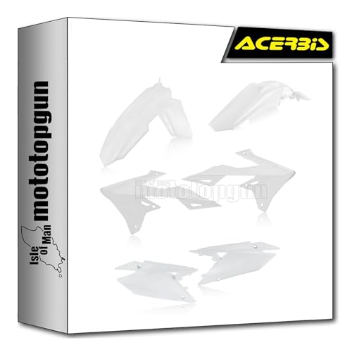 Cache carenage Acerbis blanc pour Suzuki RM-Z 450 2019