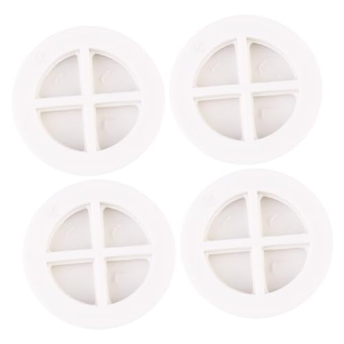 Uonlytech 4pcs Washing Machine Mat Pad Washer Dryer Anti-Slip Vibration Absorbing Floor Protector