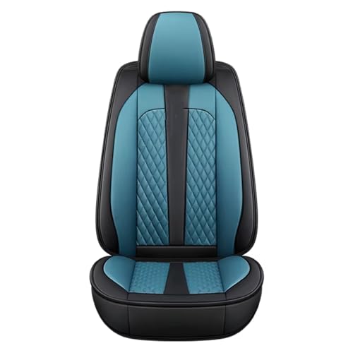 Funda Asiento Coche Ajuste Universal Para Nissan Para Qashqai Para Primera P12 Para Tiida Para Almera Para Patrol Para Pathfinder R51 Para X-Trail T31 Para Kicks Para March Para Juke(1Pcs-Blue)