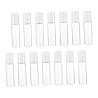 IWOWHERO Frascos Roll-On de Vidrio 5 Ml Pack de 15 Unidades Aplicadores para Aceites Esenciales y Maquillaje Botellas Portátiles para Viaje y Cuidado Diario