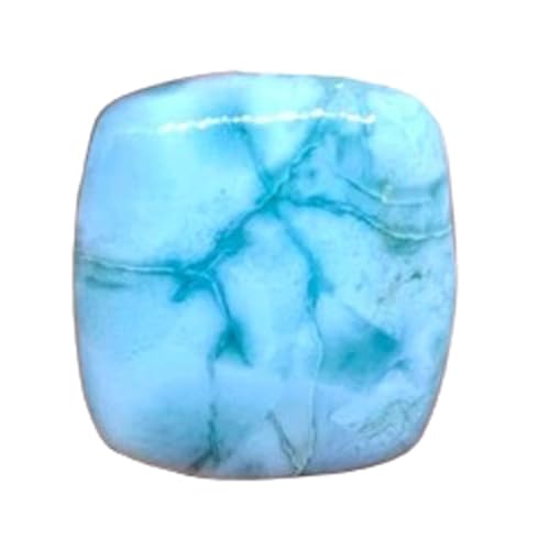 Larimar cabochon pierre en vrac 22 x 20 x 6 mm pour fabrication bijoux bague pendentif