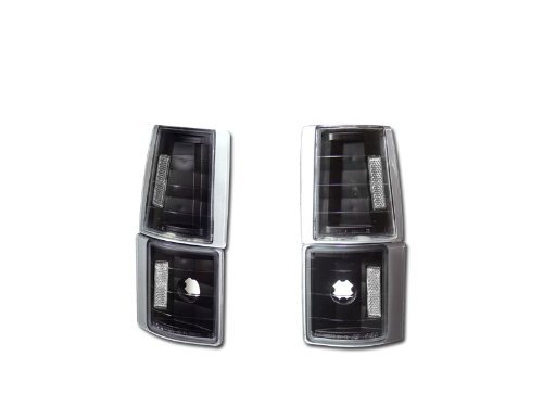 Chrome Clear Corner Lights V6 Lens Signal Parking Lamps K2 1994-1998 Compatible with Mustang