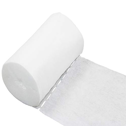 PRENKIN 100pcs / Roll Forros de pañales Desechables Infantil del bebé Uso Individual Revestimiento de bambú Respetuoso del Medio Ambiente Panal del paño de Fibra de bambú Insertar