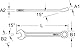 KS Tools 922.0005 Ringmaulschlüssel 5 mm