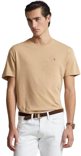 Image of POLO RALPH LAUREN Men's Jersey Cotton Crew Neck T-Shirt