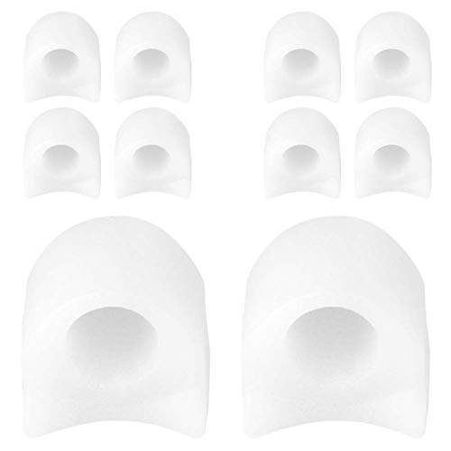 Teenafscheiders, zachte en ademende voetverzorging Pijnbestrijding Hallux valgusafscheiders, 5 paar voor voetuitlijning… - Afbeelding 4